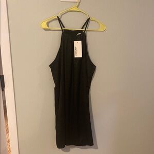 Aritzia Black Backless Dress